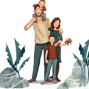 Le portrait de famille