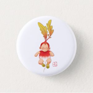 Magnet "Bébé radis" 38mm
