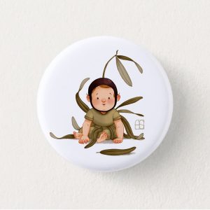Magnet "Bébé olive" 38mm
