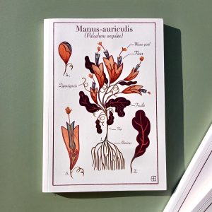 Le carnet "Manus Auriculis", 100 pages blanches.