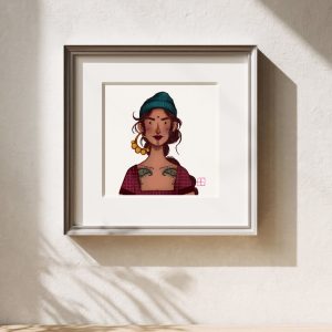 Tirage signé "Mina"