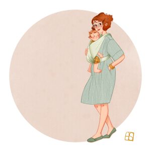 Tirage signé "Fanny et Pia"