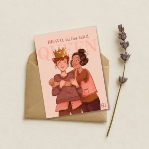 Carte de sororité "Queen"